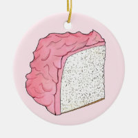 Rosa Engel Food Cake Slice Backen Retro Dessert