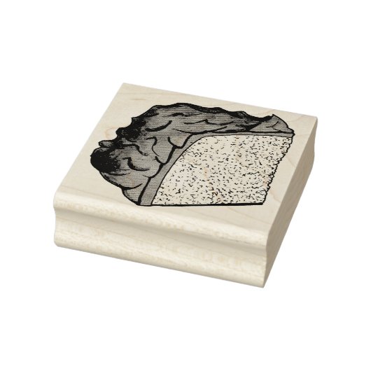 Rosa Engel Food Schwammkuchen Slice Backen Feinsch Gummistempel (Stempel)