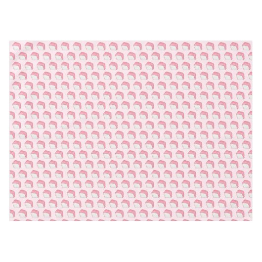 Rosa Engel Food Schwammkuchen Slice Backen Feinsch Tischdecke (Vorderseite (Horizontal))