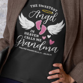Rosa Engel ruft mich Großmutter-Verlust Tri-Blend Shirt
