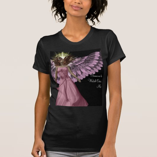 Rosa Engel T-Shirt (Vorderseite)