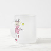 Rosa Engels-Prinzessin Mug Mattglastasse (Vorderseite Links)