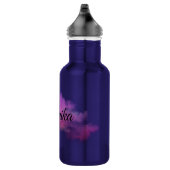 Rosa entwarf Gewohnheit Edelstahlflasche (Rechts)