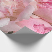 Rosa Erdbäume auf dunkelgrau Geschenkpapier (Ecke)