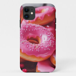 Rosa Erdbeere Donuts Case-Mate iPhone Hülle