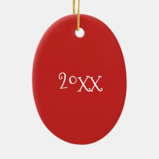 Rosa Erdbeere Eis Creme Shake Milkshake Dessert Keramikornament (Hinten)