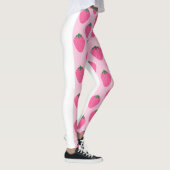 Rosa Erdbeere Leggings (Rechts)