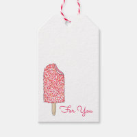 Rosa Erdbeere Shortcake Ice Creme Popsicle Sweet