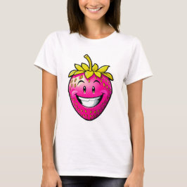 Rosa Erdbeere T-Shirt