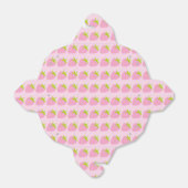 Rosa Erdbeeren Geschenkschachtel (Ungefaltet)