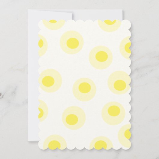 Rosa Erdbeeren Minigolf Eiskrem Sommerliches Party Einladung (Rückseite)