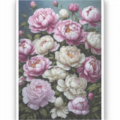 Rosa Erdnüsse Aufkleber (Vorderseite)