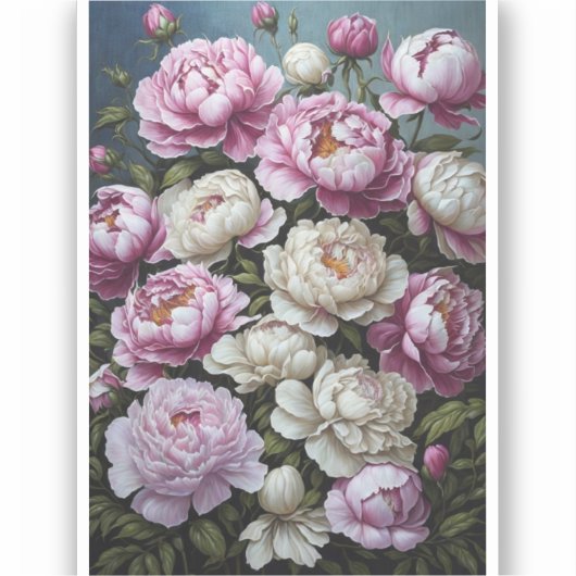 Rosa Erdnüsse Aufkleber (Vorderseite)