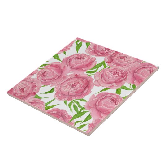 Rosa Erdnüsse Fliese (Seite)