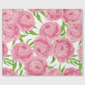 Rosa Erdnüsse Geschenkpapier (Flach)