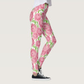 Rosa Erdnüsse Leggings (Rechts)