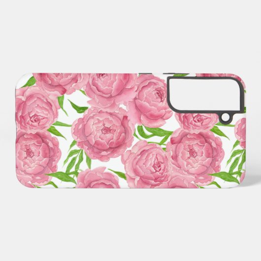 Rosa Erdnüsse Samsung Galaxy Hülle (Rückseite (Horizontal))