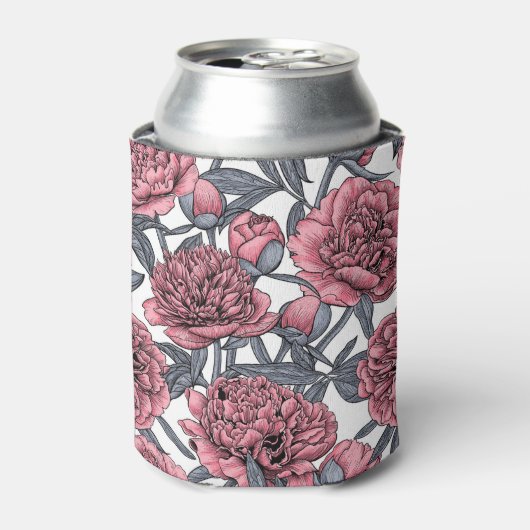 Rosa Erdnussgarten Dosenkühler (Kanne Vorderseite)