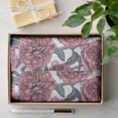 Rosa Erdnussgarten Seidenpapier (Geschenk)