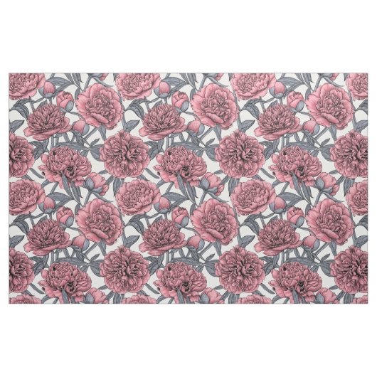 Rosa Erdnussgarten Stoff (Fat Quarter (45,7 x 55,9 cm))