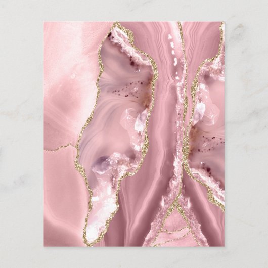 Rosa Erröten bei Flyer (Hinten)