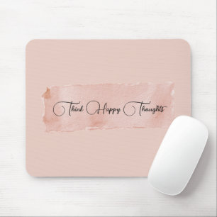 Rosa Erröten Denk An Glückliche Gedanken Mousepad