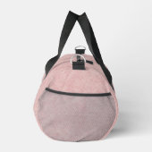 Rosa Errötungs-Vollton-Texturfarbe Duffle Bag (Rechts)
