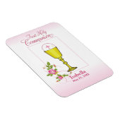 Rosa Erste Heilige Kommune mit Chalice und Rose Magnet (Rechte Seite)