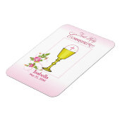 Rosa Erste Heilige Kommune mit Chalice und Rose Magnet (Linke Seite)