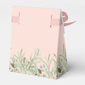 Rosa Erste Heilige Kommunion Elegante Landschaft Geschenkschachtel (Rückseite)