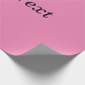 Rosa Erstelle Dein Eigene Textvorlage Geschenkpapier (Ecke)