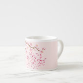 Rosa Espresso-Tasse Espressotasse (Vorderseite Rechts)
