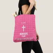 Rosa Ethnic Muster Bibel Kapitel Verse Christlich Tasche (Von Nahem)