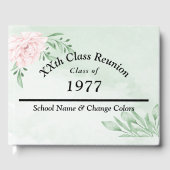 Rosa Eucalyptus Foliage Class Wiedersehen Gästebuch (Vorderseite)