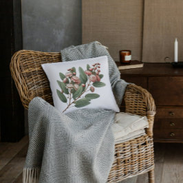 Rosa Eukalyptus Blossom Inspirierte Kunst Kissen