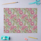 Rosa Eukalyptus nach dem Regen Seidenpapier (Basteln)