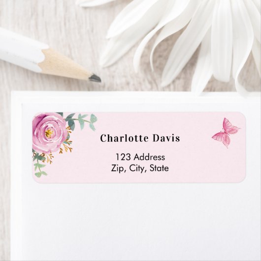 Rosa Eukalyptus-Rücksendeadresse (Insitu)