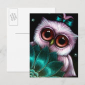 ROSA EULE - ITIS EINE MÄDCHEN-POSTKARTE ANKÜNDIGUNGSPOSTKARTE (Vorne/Hinten)