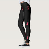 Rosa Eule-Leggings Leggings (Links)
