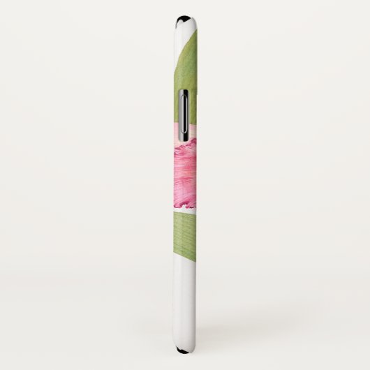 Rosa Exotische Blume Case-Mate iPhone Hülle (Hinten/Rechts)