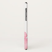 Rosa Exotische Blume Case-Mate iPhone Hülle (Hinten/Links)