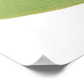 Rosa Exotische Blume Poster (Ecke)