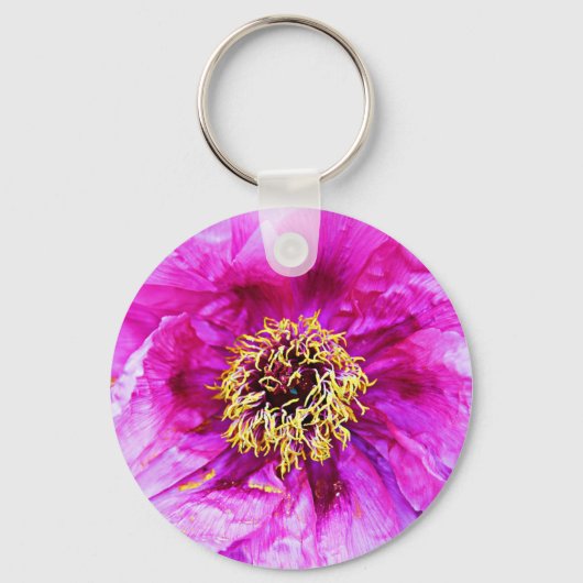 Rosa Explosion Schlüsselanhänger (Vorderseite)