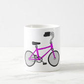 Rosa Fahrrad Kaffeetasse