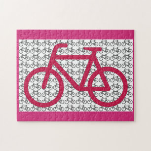 ROSA FAHRRAD RÄTSELPUZZLE PUZZLE