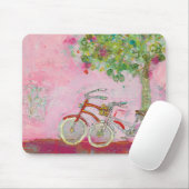 Rosa Fahrräder Mousepad (Mit Mouse)