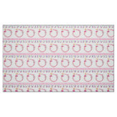 Rosa Fairy Liebe Herz Blumenstoffe Stoff (Fat Quarter (45,7 x 55,9 cm))