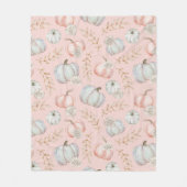 Rosa Fall Coquette Blanket Fleecedecke (Vorderseite)