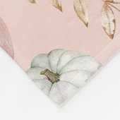 Rosa Fall Coquette Blanket Fleecedecke (Ecke)