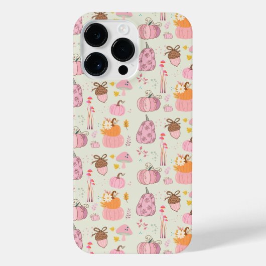 Rosa Fall iPhone Hülle (Rückseite)